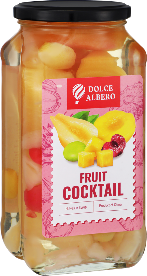 Коктейль фруктовый DOLCE ALBERO в сиропе, 880мл, превью