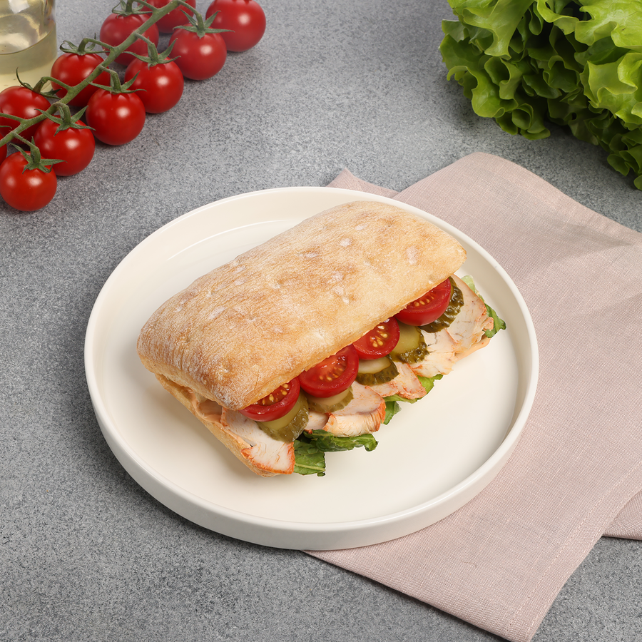 Брускетта с куриной грудкой и соусом том-ям, 250г, превью
