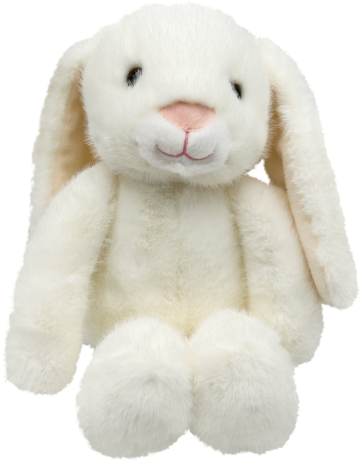 Игрушка мягкая BIGGA Кролик, 26см, Арт. M2419726B, M2419726W, превью