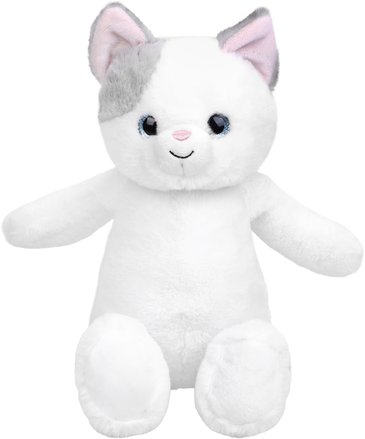 Игрушка мягкая BIGGA Ленивый котенок, 23см, в ассортименте, превью