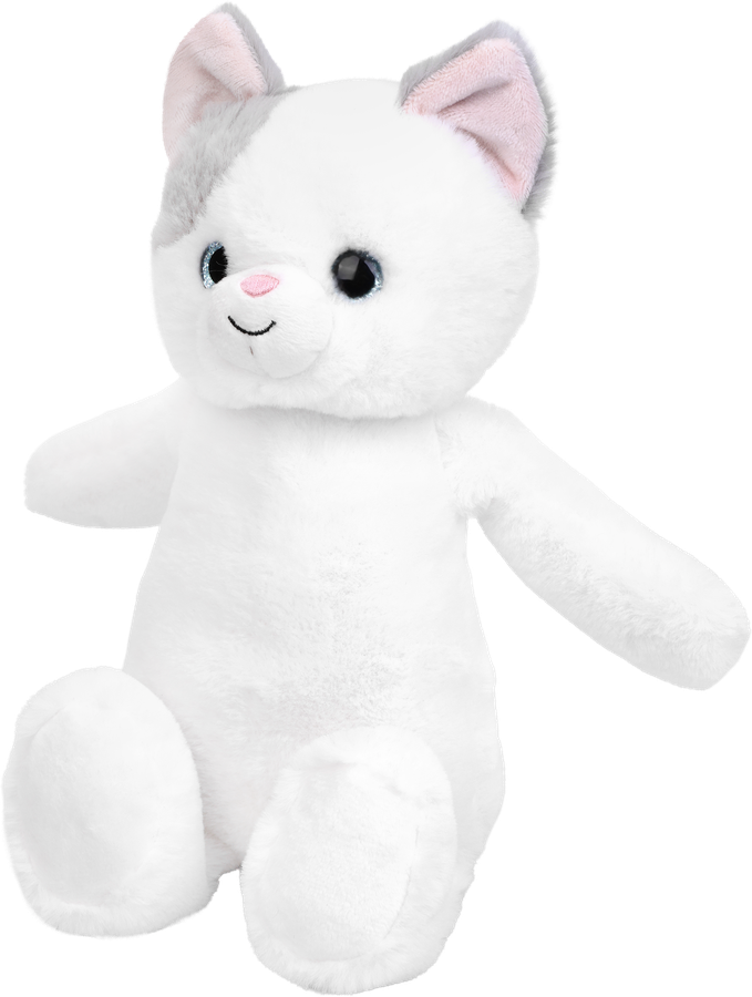Игрушка мягкая BIGGA Ленивый котенок, 23см, в ассортименте, предпросмотр