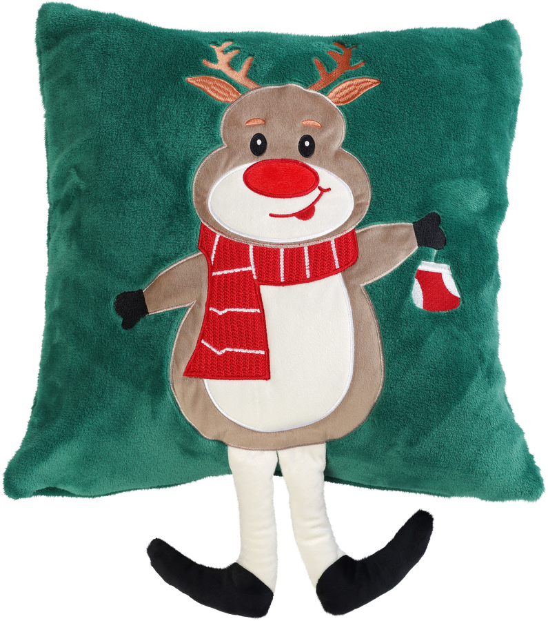 Подушка декоративная HOMECLUB Christmas Traditions Олень, предпросмотр