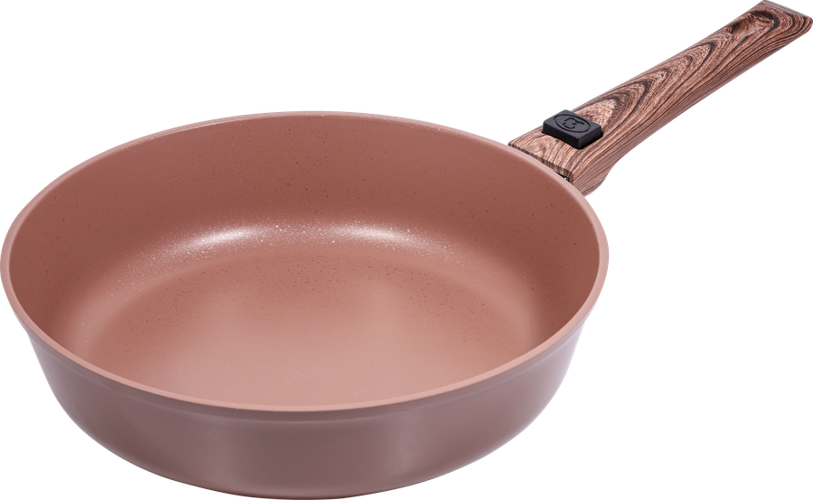 Набор сковород HOPPS Caramel Charm 22см+26см+съемная ручка, литые, с антипригарным покрытием, Арт. HP-22-26, превью