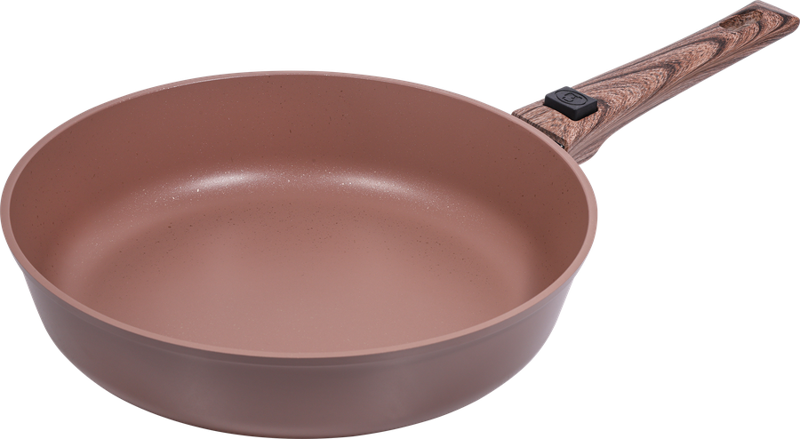 Набор сковород HOPPS Caramel Charm 24см+28см+съемная ручка, литые, с антипригарным покрытием, Арт. HP-24-28, предпросмотр