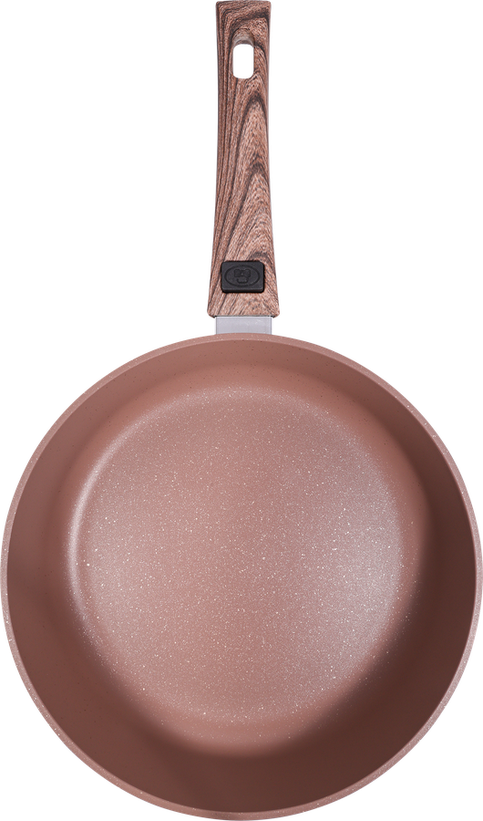 Набор сковород HOPPS Caramel Charm 24см+28см+съемная ручка, литые, с антипригарным покрытием, Арт. HP-24-28, предпросмотр