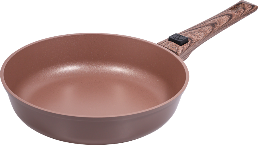 Набор сковород HOPPS Caramel Charm 24см+28см+съемная ручка, литые, с антипригарным покрытием, Арт. HP-24-28, предпросмотр