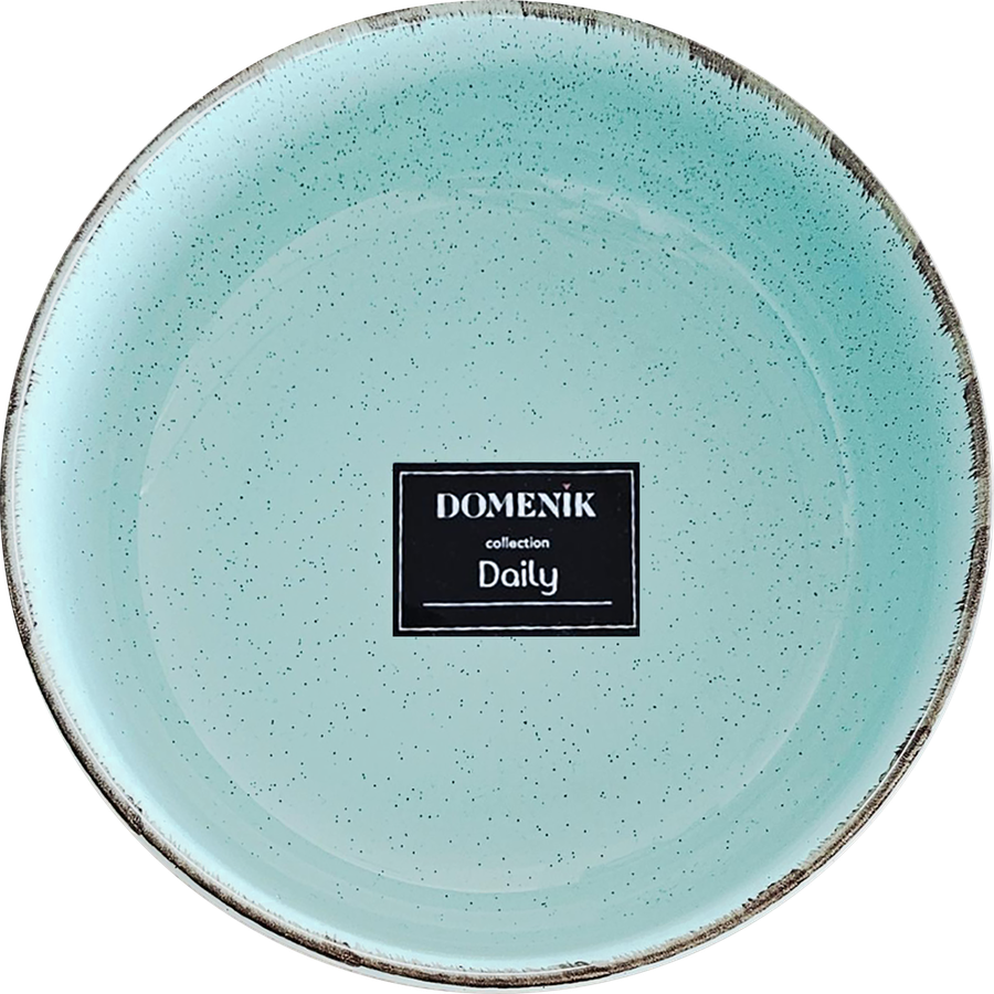 Тарелка суповая DOMENIK Daily 18см, бирюзовый, керамика, Арт. DMD103, превью