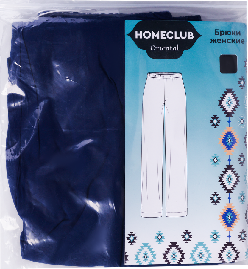 Брюки женские HOMECLUB синие, Арт. L25208-03, предпросмотр
