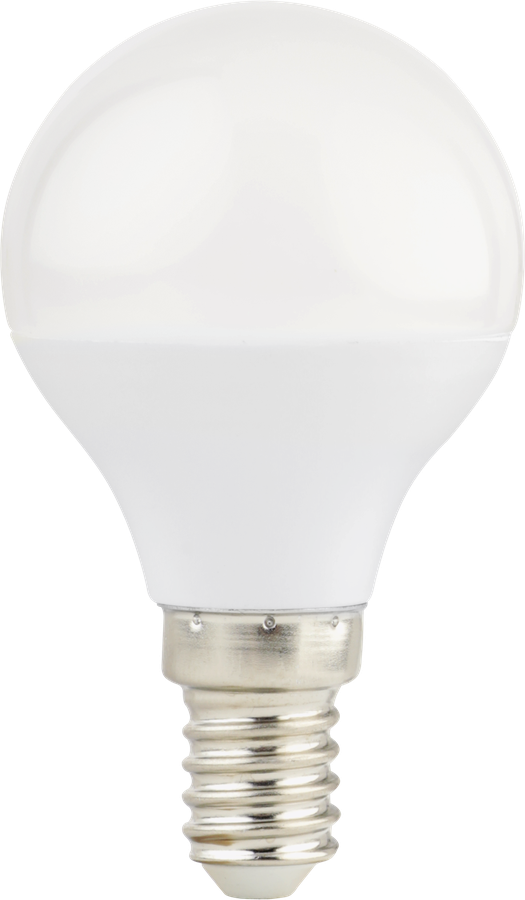 Лампа светодиодная HOMECLUB шар 5Вт E14 холодный свет, Арт. LED-G45-5E1465, предпросмотр