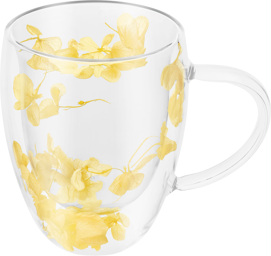Кружка HOMECLUB Camellia стекло, 300мл, Арт. HMG4019-l, превью