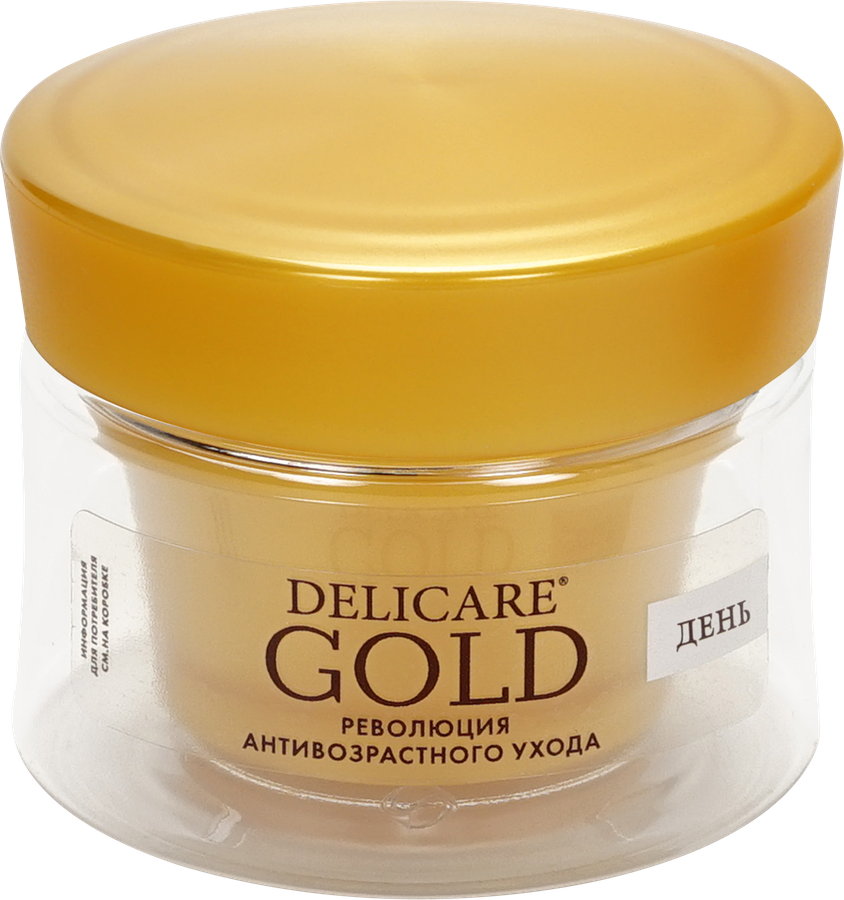 Крем дневной для лица DELICARE Gold 60+, 50мл, предпросмотр