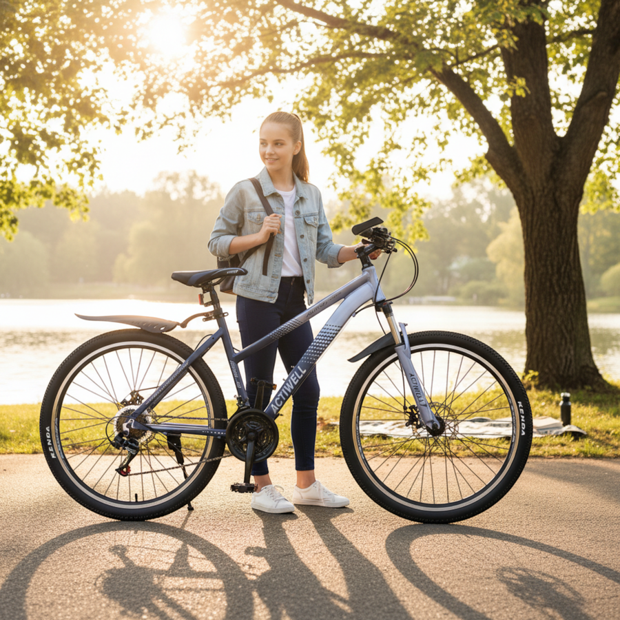 Велосипед ACTIWELL Journey, 26 дюймов 21 скорость до 100кг, Арт. JRN26AL-UW, превью