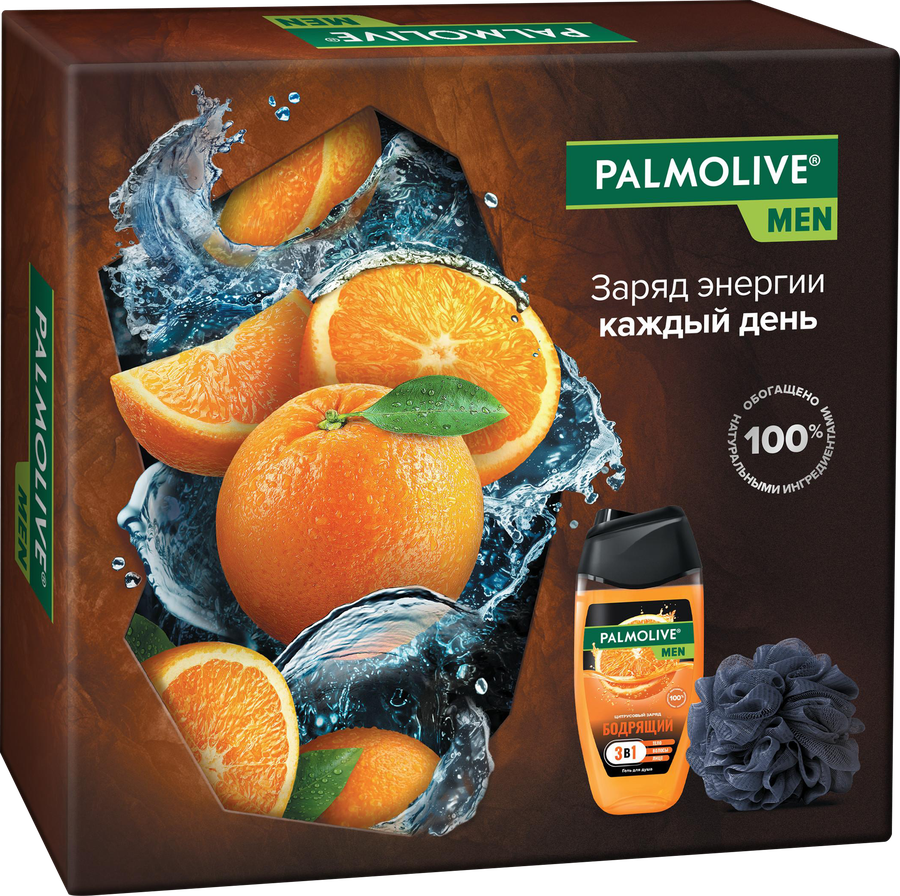 Набор подарочный PALMOLIVE Men Цитрусовый заряд, 250мл, превью