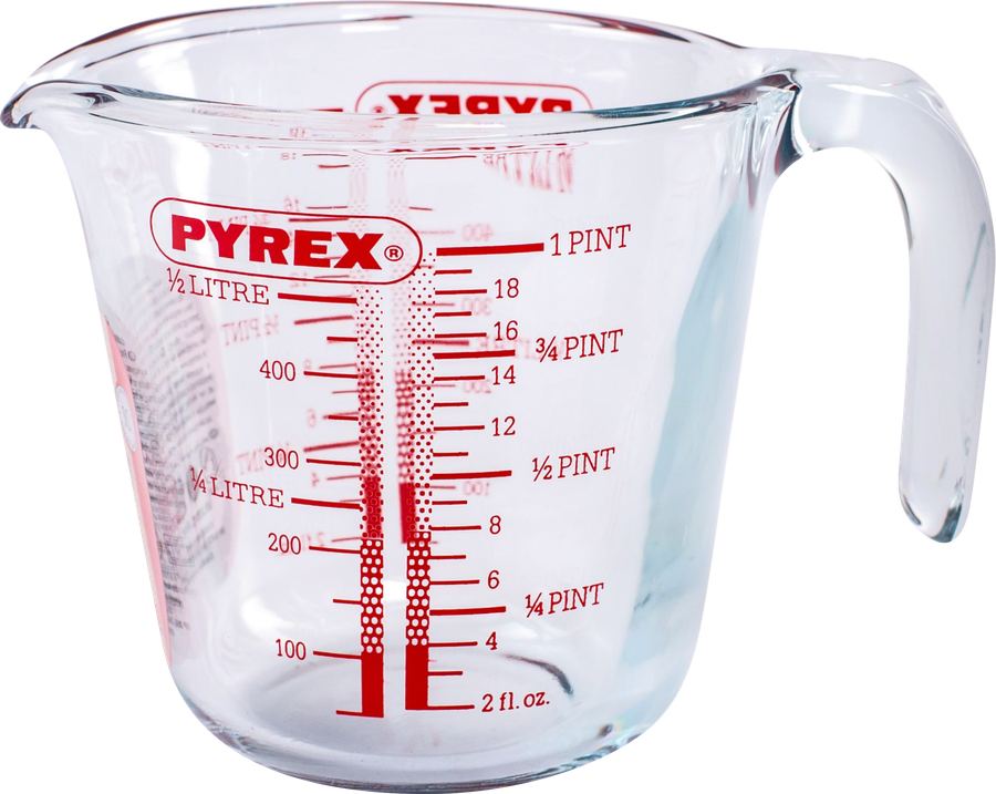 Стакан мерный PYREX Iconics, жаропрочный, 0.5л, Арт. 263B000/7046, предпросмотр