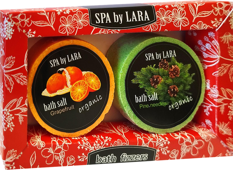 Набор подарочный SPA BY LARA Соль шипучая для ванн, 160г, предпросмотр