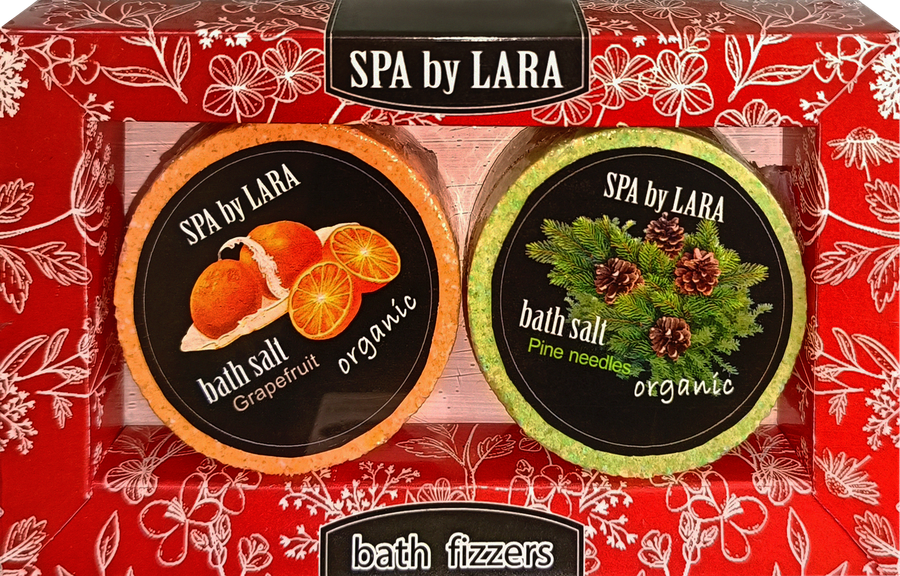 Набор подарочный SPA BY LARA Соль шипучая для ванн, 160г, превью