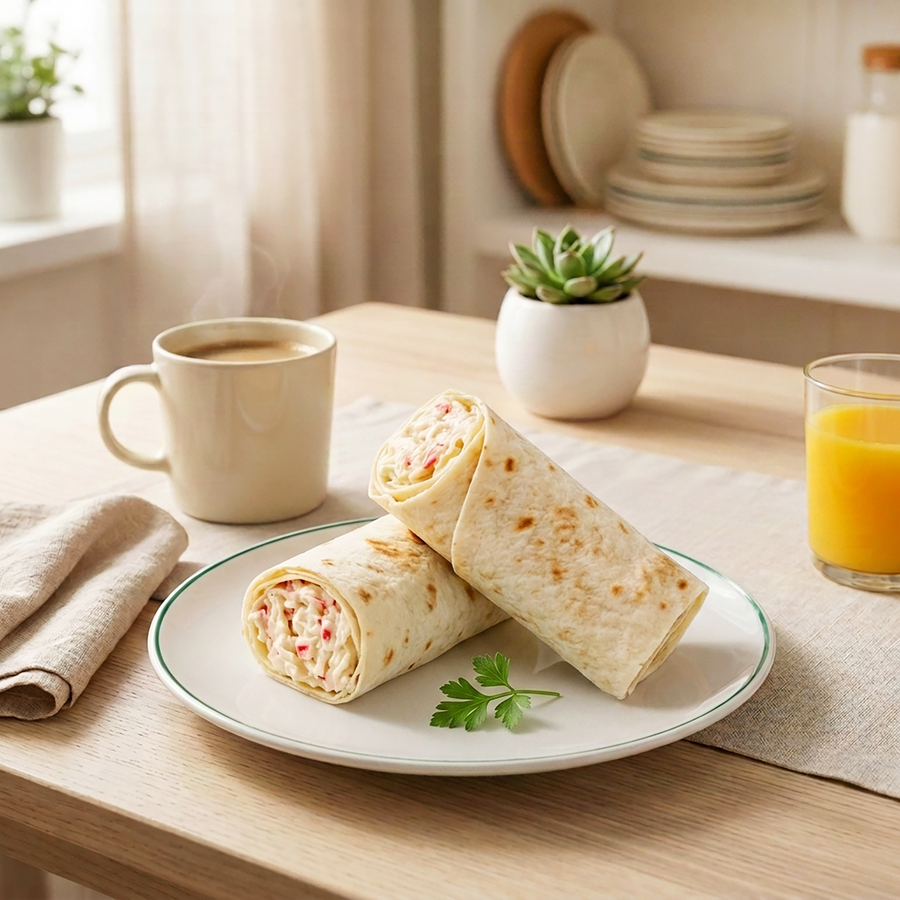 Сэндвич‑ролл с крабовым мясом ЛЕНТА FRESH, 200г, превью