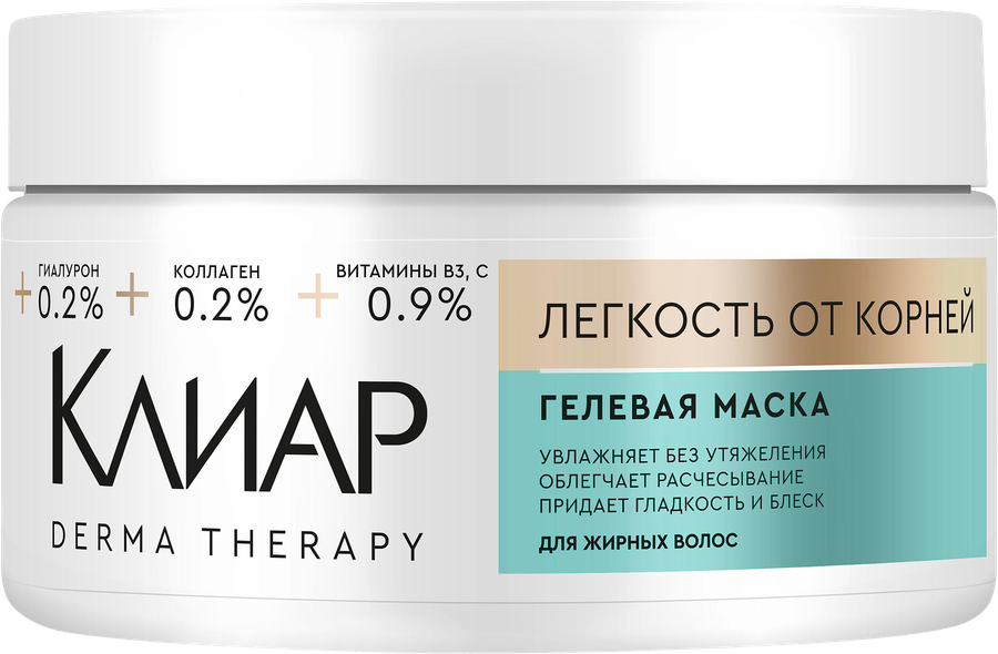 Маска для волос КЛИАР Легкость от корней, гелевая, 300мл, превью