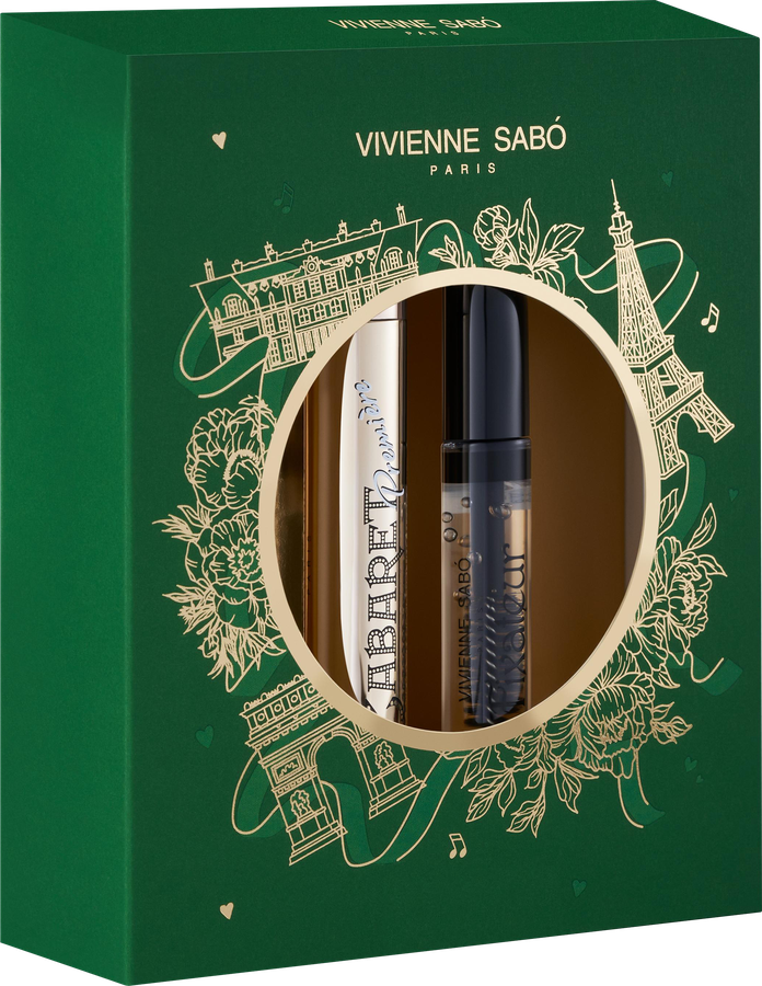Набор VIVIENNE SABO Тушь Cabaret Premiere 01+Гель для бровей Fixateur 02, 15мл, превью