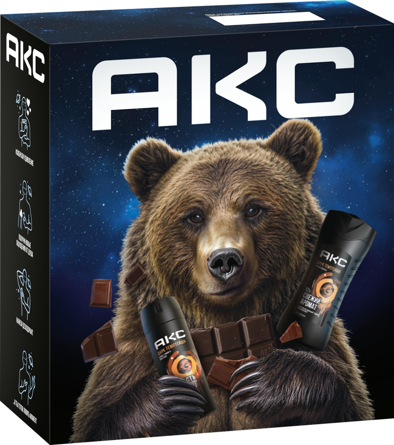 Набор AKC Дарк Темптейшн, 400мл, предпросмотр