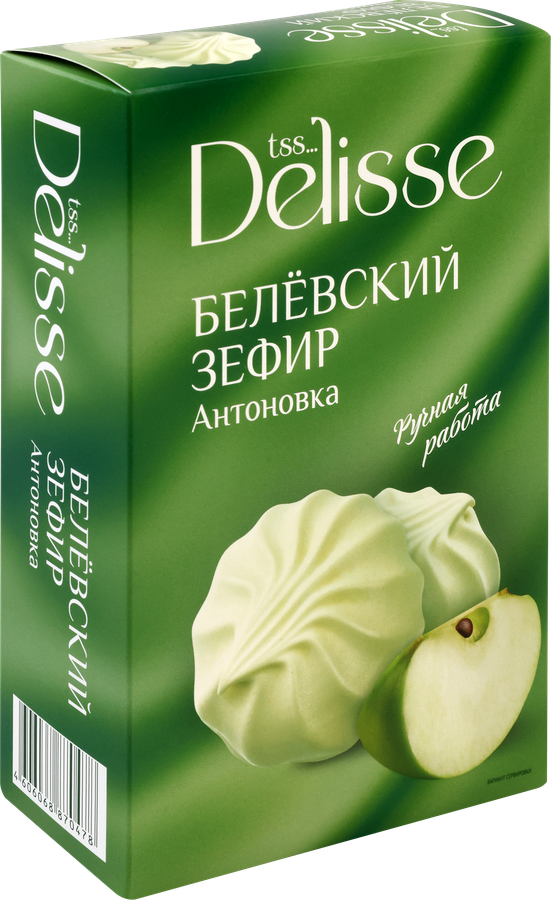 Зефир DELISSE Белевский старые традиции, антоновка, 250г, превью