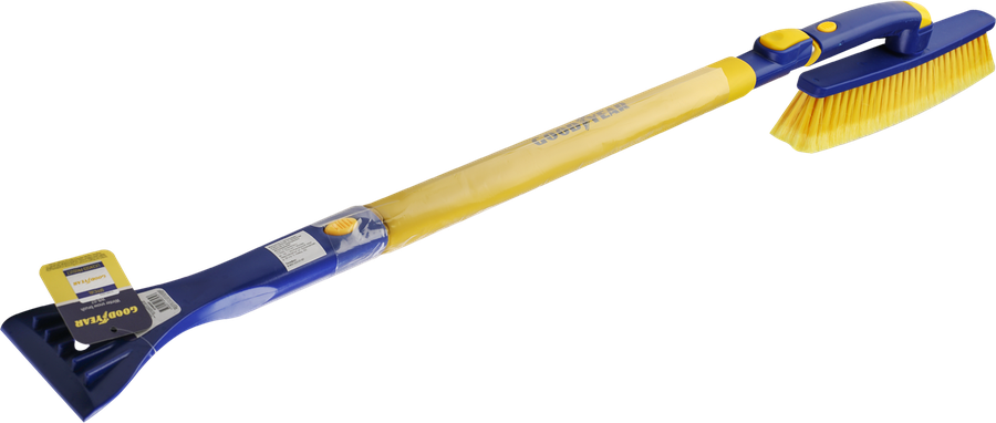 Щетка автомобильная GOODYEAR WB-07 91–130см, изготовлена с применением распушенной щетины, превью