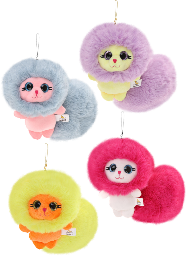 Игрушка мягкая FLUFFY FAMILY Флаффик-сюрприз, 15см, предпросмотр