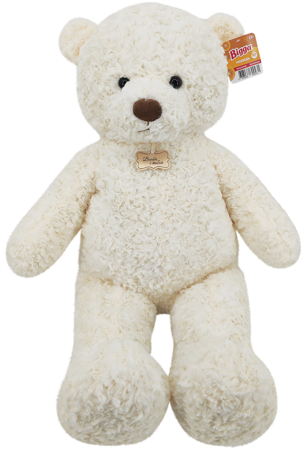 Игрушка мягкая BIGGA Медведь, коричневый, 80см, Арт. CW25A-087-80CM, превью