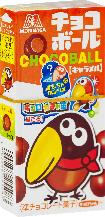 Шарик шоколадный MORINAGA Chocoball карамель в шоколадной глазури, 28г, превью