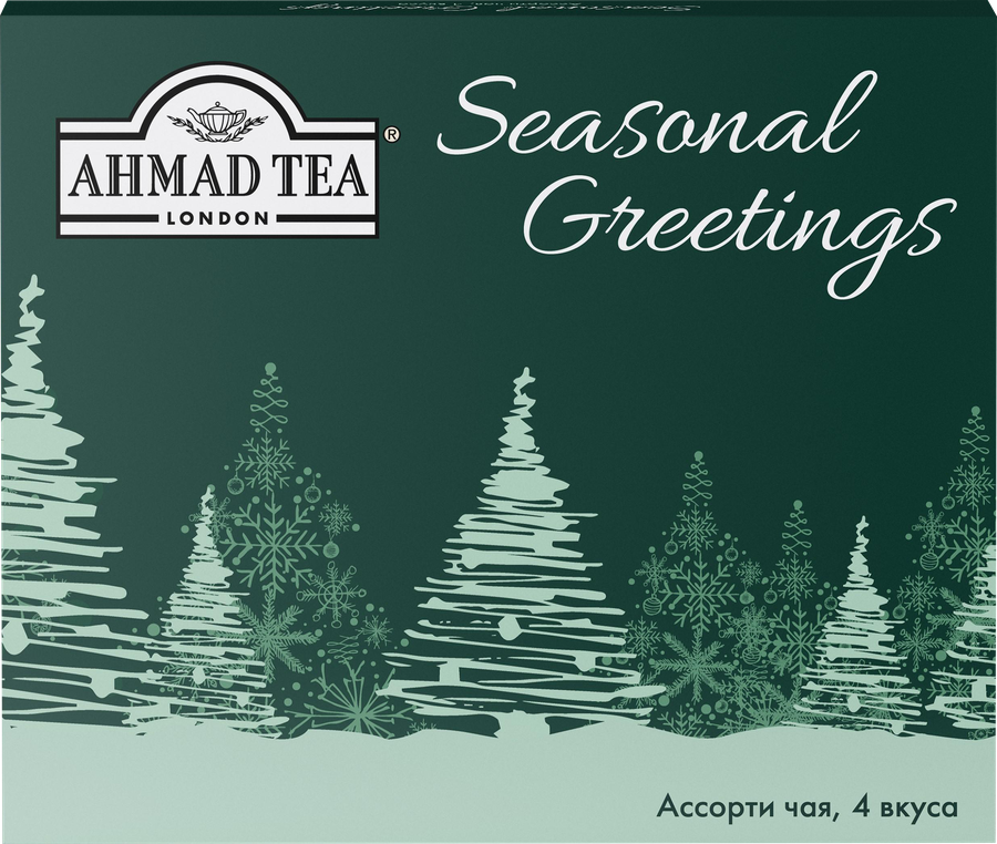 Чай AHMAD TEA N086 Пожелания 4 вкуса, 20пак, предпросмотр