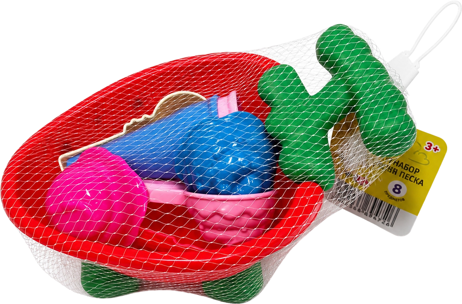 Набор игровой для песка BIGGA 8 предметов, Арт. DW2306-12, превью