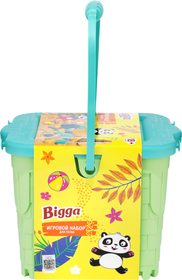 Набор игровой для песка BIGGA 18 предметов, Арт. 996090188, предпросмотр
