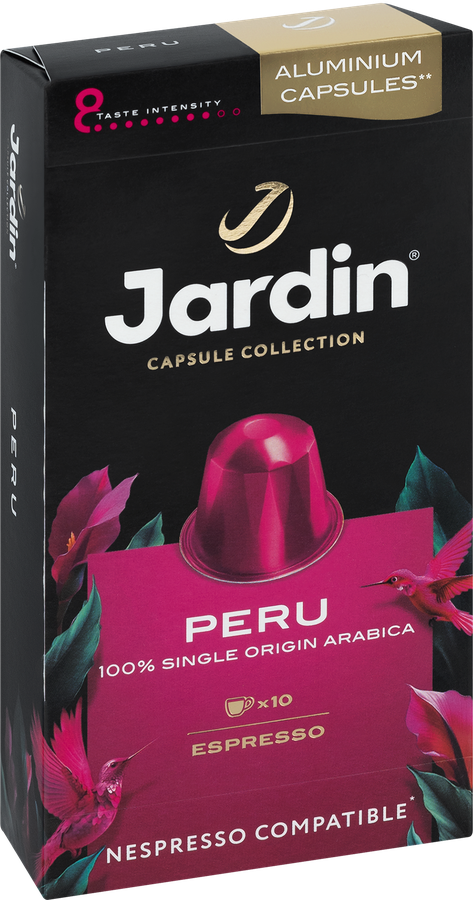 Кофе молотый в капсулах JARDIN Перу, 10кап, превью