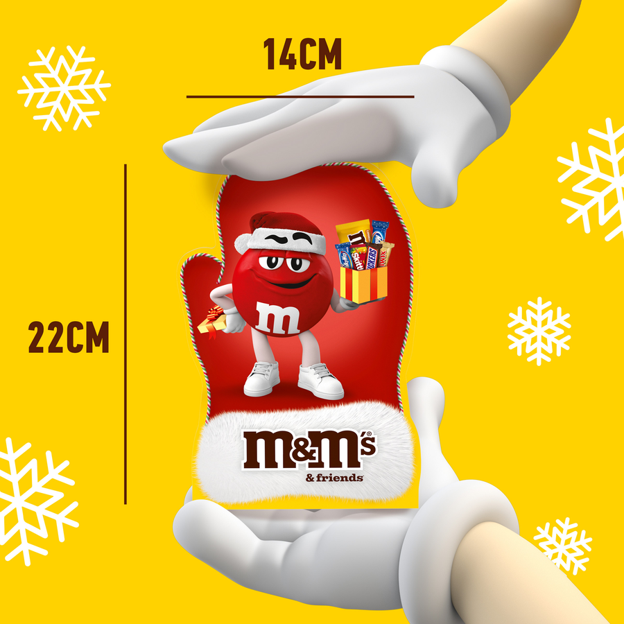 Набор кондитерских изделий M&M'S & FRIENDS Варежка, 121г, превью