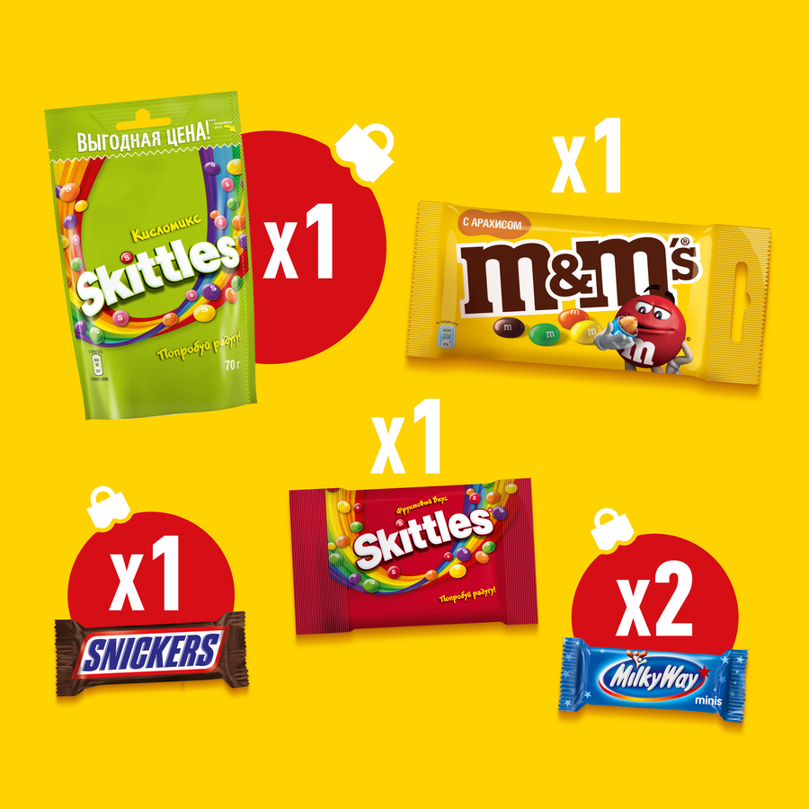 Набор кондитерских изделий M&M'S & FRIENDS Пряничный домик, 167г, превью