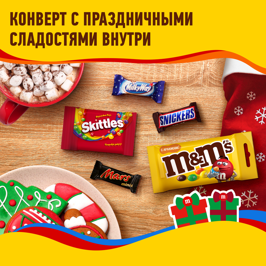 Набор кондитерских изделий M&M'S & FRIENDS Маленькая посылка, 99г, предпросмотр