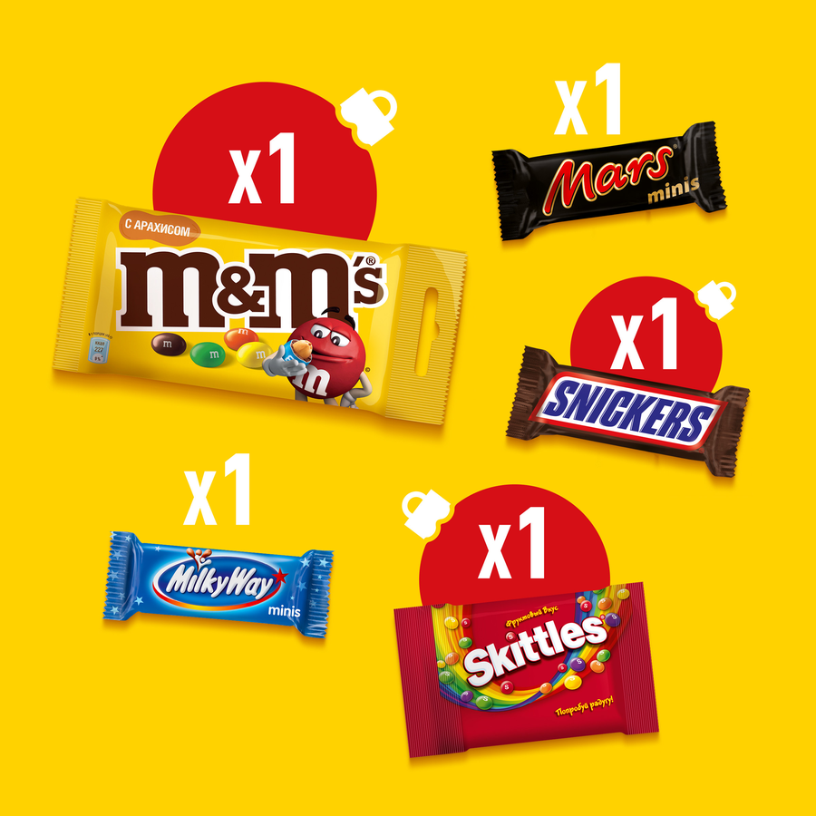 Набор кондитерских изделий M&M'S & FRIENDS Маленькая посылка, 99г, превью