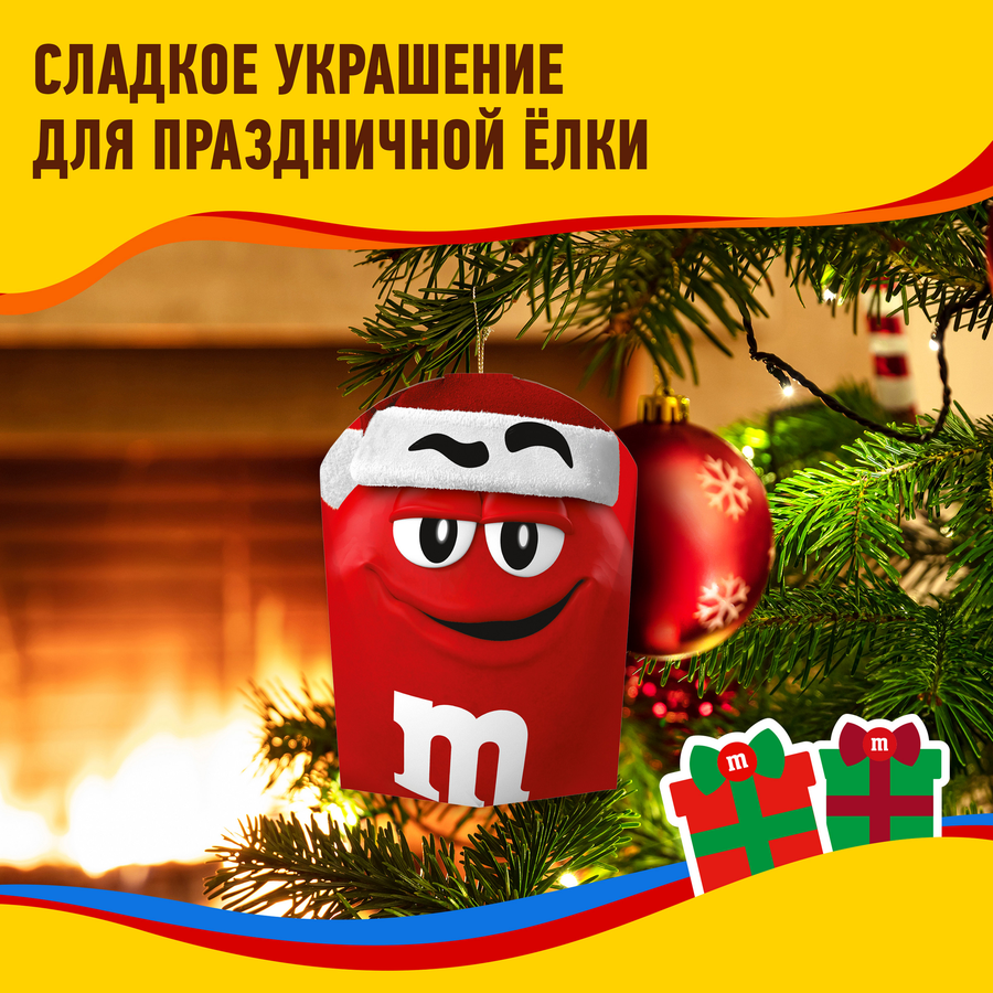 Набор кондитерских изделий M&M'S & FRIENDS Елочная игрушка, 60г, превью