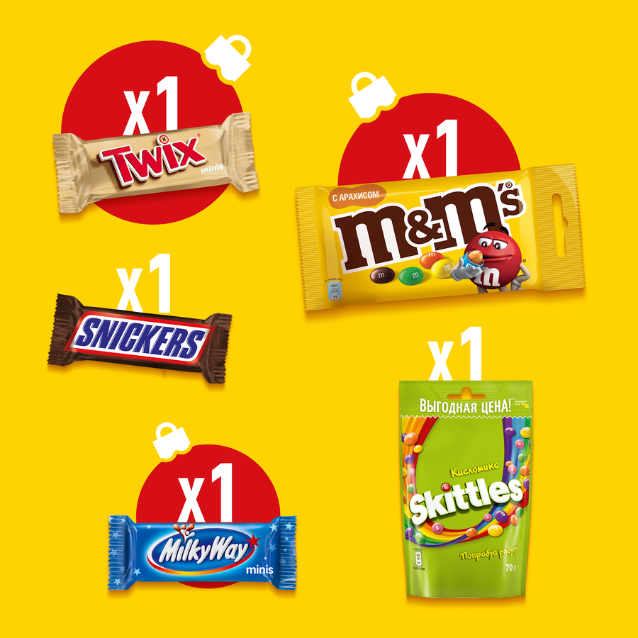 Набор кондитерских изделий M&M'S & FRIENDS Яйцо, 150г, предпросмотр