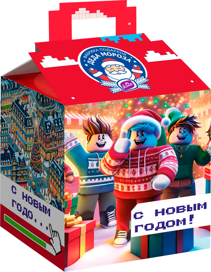 Набор кондитерских изделий KONTI Новогодняя ночь, 350г, предпросмотр