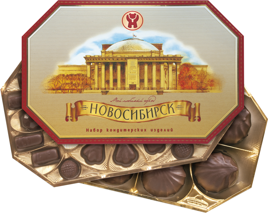 Набор конфет ШФ НОВОСИБИРСКАЯ Мой любимый город, 720г, превью