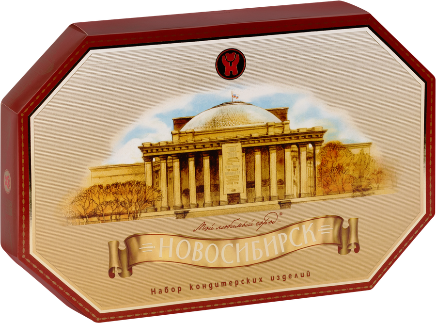 Набор конфет ШФ НОВОСИБИРСКАЯ Мой любимый город, 720г, превью