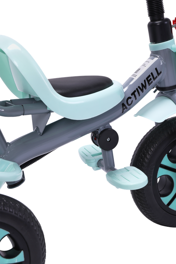 Велосипед трехколесный детский ACTIWELL 3–6 лет, с родительской ручкой, Арт. 25721, предпросмотр