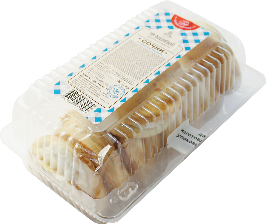 Сочни НА ВИШНЕВОЙ со вкусом творога, 300г, превью