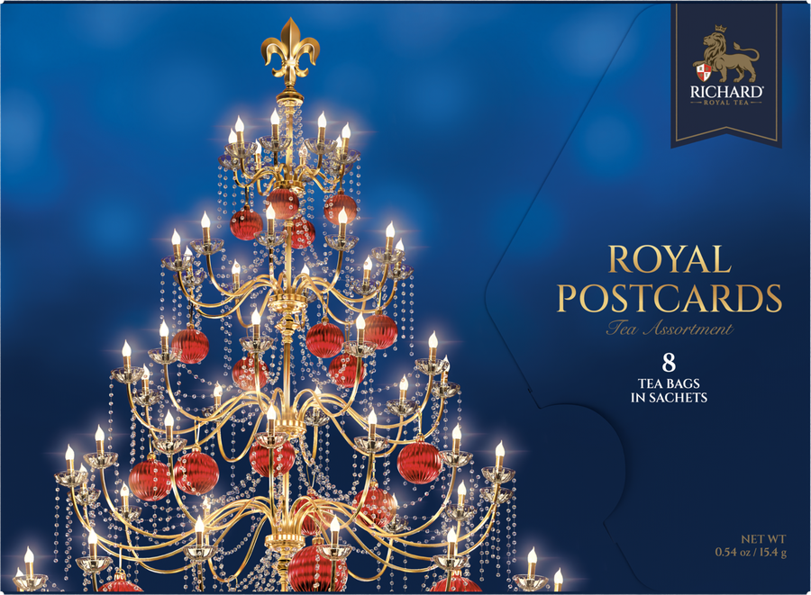 Набор чая RICHARD Royal Postcards Tea ассорти, 8пак, превью