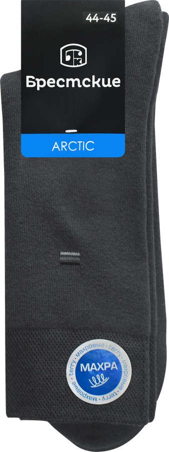 Носки мужские БРЕСТСКИЕ Arctic р. 25, 27, 29, темно-серые рис. 032/000, 
Арт. 14С2420, предпросмотр
