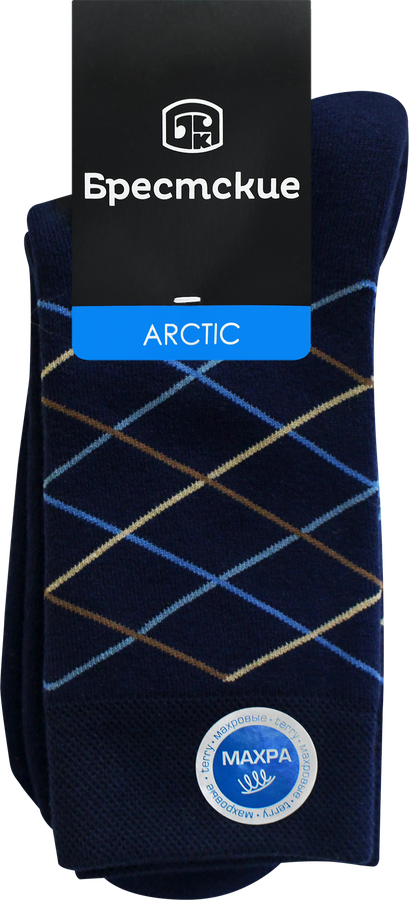 Носки мужские БРЕСТСКИЕ Arctic р. 25, 27, 29, темно-синий рис. 552, Арт. 14С2424, превью