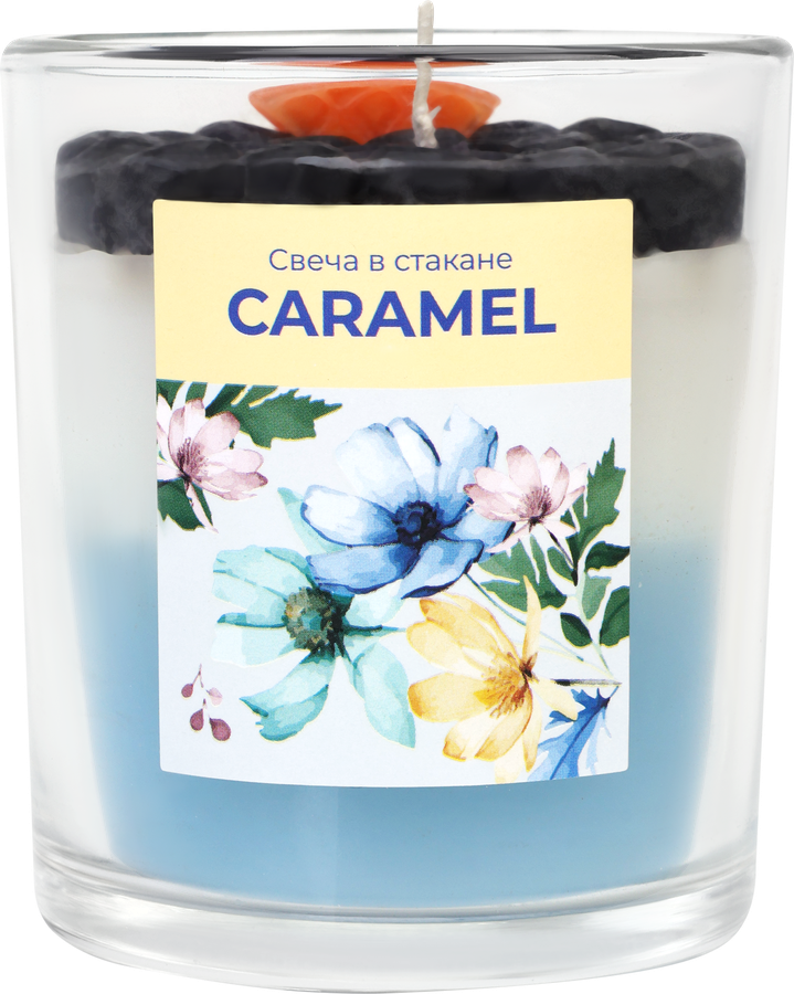 Свеча HOMECLUB Caramel, в стакане, 7х8см, Арт. LS-803, превью