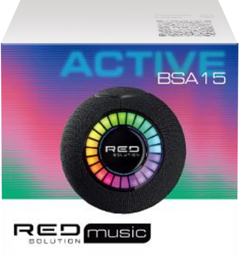 Колонка портативная RED SOLUTION функции FM-радио, TWS, свободные руки, Арт. BSA15, предпросмотр