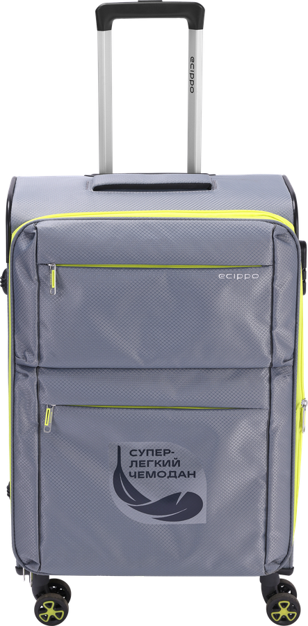 Чемодан легкий ECIPPO 24", серо-зеленый, Арт. AIR6945, предпросмотр